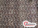 Lace fabric printed in polyester